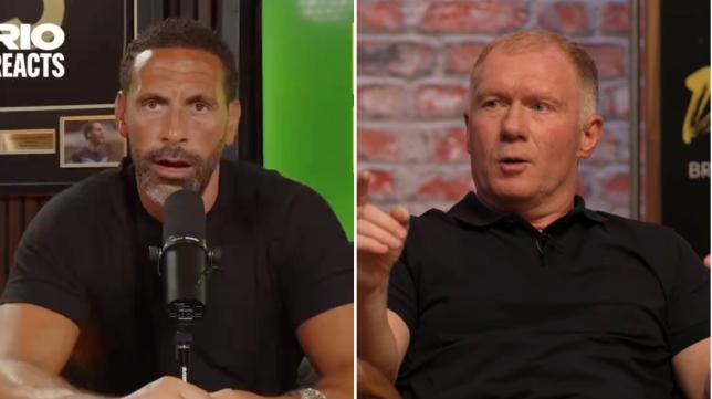 Rio Ferdinand defends Manchester United star Paul Scholes amid criticisms of being a 'big concern'