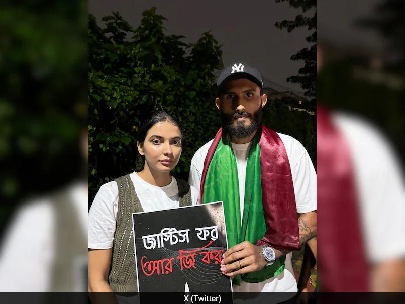 Captain Subhasish Bose from Mohun Bagan Super Giant Leads Protest March Against Kolkata Rape Horror