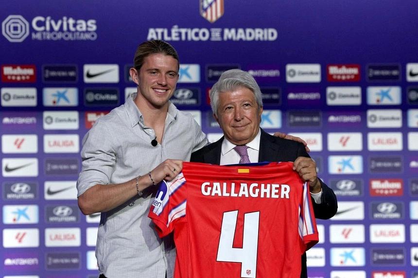 Gallagher settling in nicely at Atletico Madrid after switch