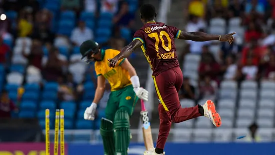 West Indies triumph over South Africa by 30 runs in 2nd T20I, clinch series victory