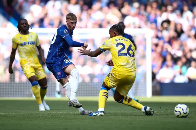 Cole Palmer matches Chelsea record with assist in draw against Crystal Palace