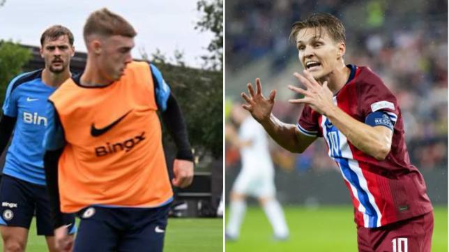 Arsenal fans enraged as Martin Odegaard decision leads to Cole Palmer returning to Chelsea training