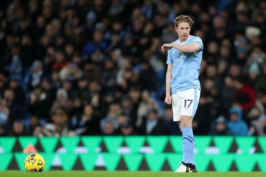 De Bruyne of Manchester City seen at charity event following intense response to France defeat