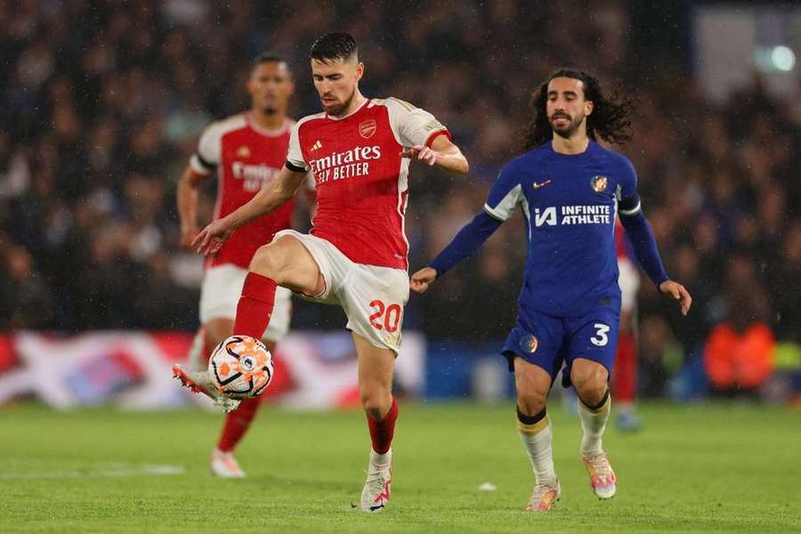 Arsenal midfielder Jorginho on Haaland's form: We just laugh at it!