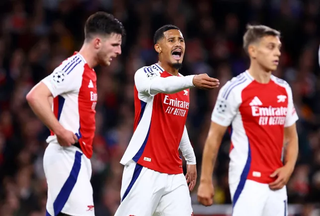 William Saliba credits Luis Enrique decision for Arsenal's Champions League win