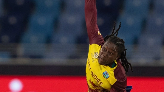 West Indies Star Gives On-Camera Interview During Ice Bath at Women's T20 World Cup