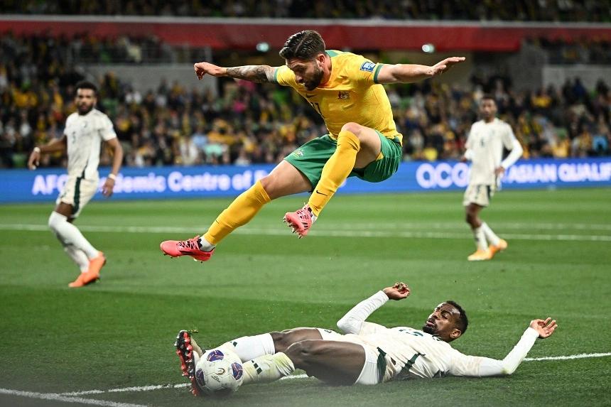 Late drama as Saudi Arabia and Australia draw in World Cup qualifier