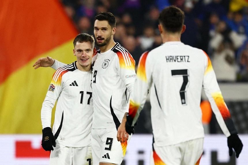 Germany crush Bosnia 7-0 to clinch first place in Nations League group