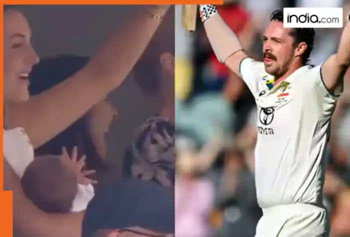 WATCH: Travis Head's Wife and Child Leap for Joy as Star Batter Scores Century at Home